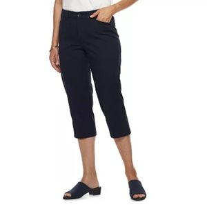Croft & Barrow Stretch Twill Capris
